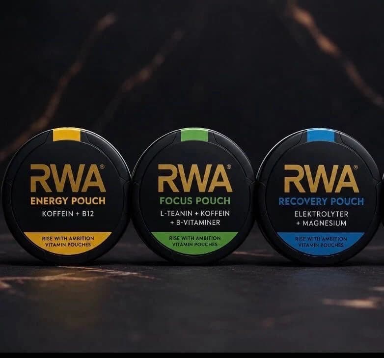 RWA Energy, Focus och Recovery i portionsförpackningar